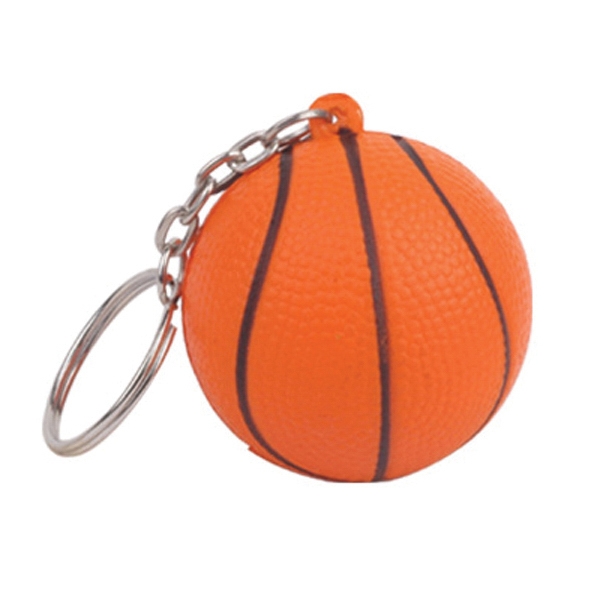 Basketball keychain/ stress reliever