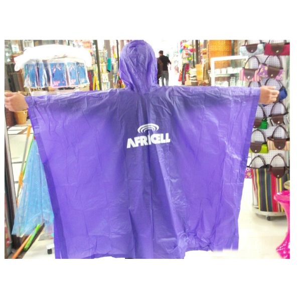 Disposable PE Rain Poncho