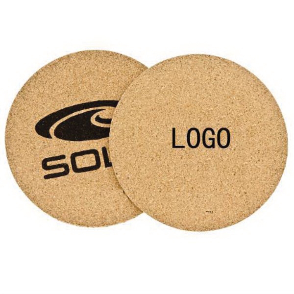 Round Cork Coaster