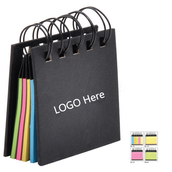Spiral Sticky Memo Pad