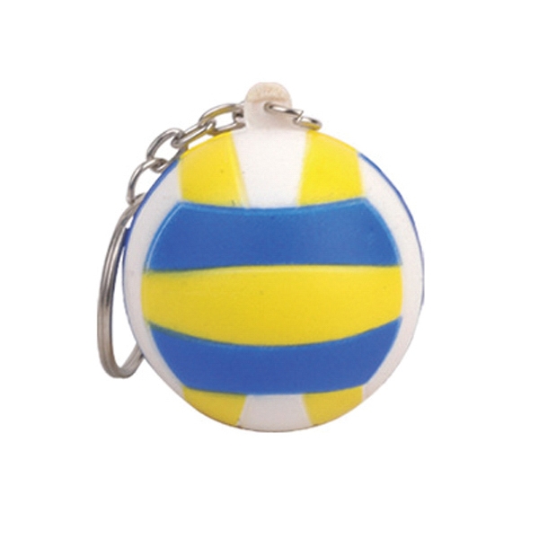 Volleyball keychain/ stress reliever