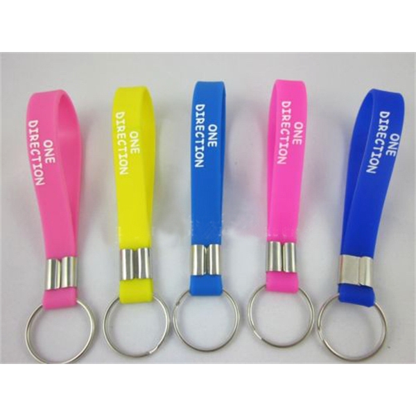 Wristband Bracelet Key Tag Ring