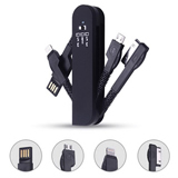 3 in 1 Swiss Army Knife Design Foldable Charger