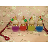 Colorful 12ml Gourd Shape Perfume Bottle Polymer Clay Air Fr