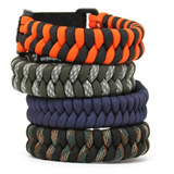 Colorful Paracord Bracelet with Plastic Clasp