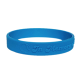 Custom Embossed Silicone Bracelet Wristband