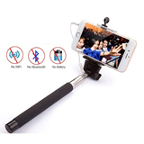 Extendable Wired Selfie Stick For Any Phones Camera