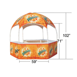 Gazebo w/ Digital Print (9' x10')
