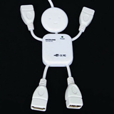 High quality Humanoid Shape 4 Ports USB Hub 2.0