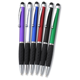 JD Colorful Stylus Pen Metallic twist Ballpoint pen