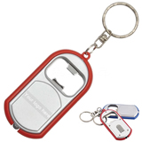 LED Light Keychain with Bottle Opener
