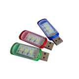 Mini Portable USB 3 LED White Light Night Lamp Camping Readi