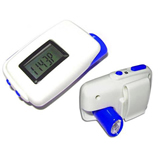 Pedometer with Flashlight