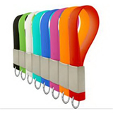 Silicone Keychain Wristband USB Flash Drive 4GB
