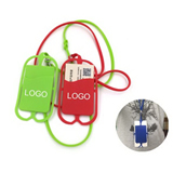 Silicone Phone case/Phone Wallet with Lanyard