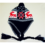 Winter Knit bomber hats with tassels